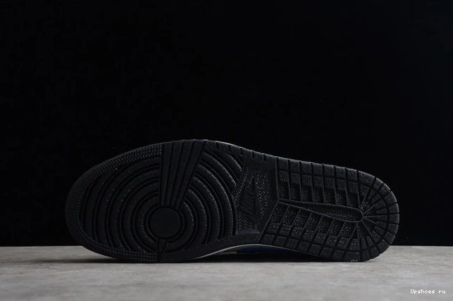 1 Jordan (W)  Low White Blue Black DC0774-041 University 0110